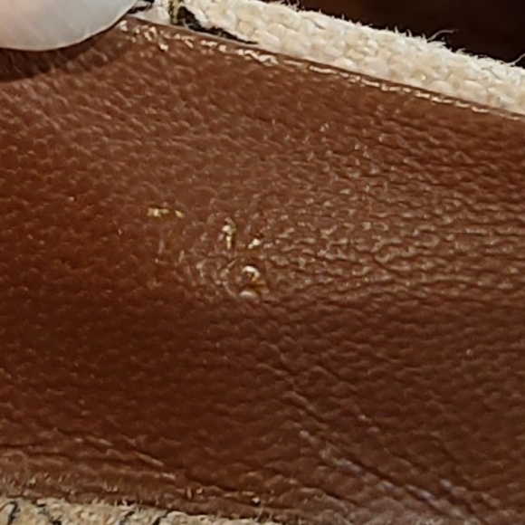 Gucci Authentic Charlotte Floral Wedges Horsebit Hardware Peep Toe 37.5 - Picture 10 of 16